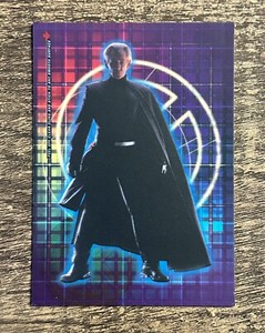 2000 Topps X-Men The Movie Clear Cling Magneto #CL7