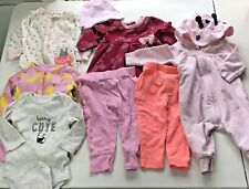 Baby Girl Clothes Lot Size 3-6 Months 8 Pieces Multicolor