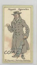 1912 Player's Characters from Dickens Series 2 Tobacco Mr Squeers #44 2k3
