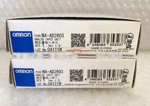 Eine Omron NX-AD2603 Analog Eingabeeinheit Neu - Bild 1 von 1