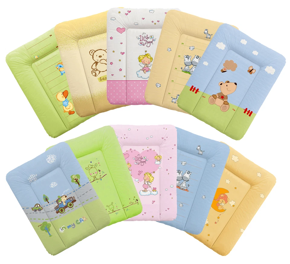 THELITTLES24 BRAND NEW SOFT PADDED CHANGING MAT WATERPROOF MANY COLOURFUL DESIGNS