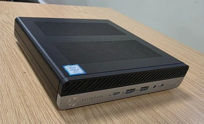 HP EliteDesk 830 G3 Mini PC - Intel i5-7500U @ 3,40GHz 16GB RAM Windows 10 Pro - Bild 1 von 3