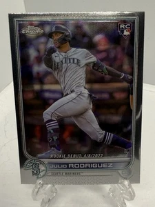 2022 Topps Chrome Update Series - Rookie Debut Julio Rodriguez #USC165 (RC) - Bild 1 von 2