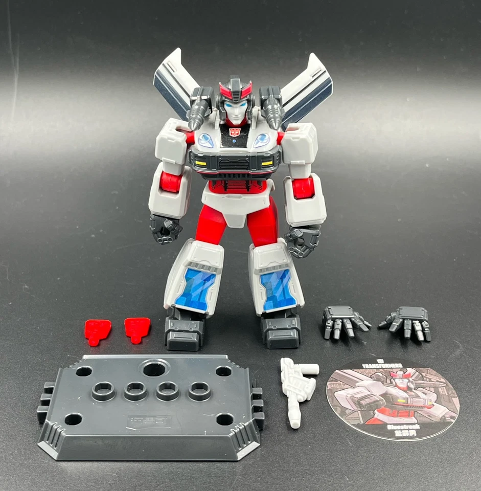 Bluestreak Transformers Blokees Galaxy Versión G1 Autobot Construido Completo Foto 1 de 1