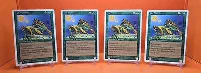 🟢🟢🟢 (4) 1995 Magic The Gathering CAT WARRIORS CHRONICLES NEAR MINT 🟢🟢🟢 2 - Image 1 of 4