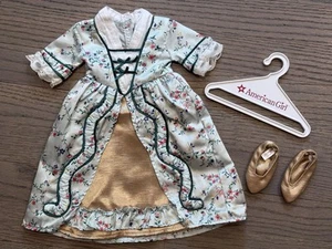 American Girl Doll Elizabeth's Retired Holiday Gown & Shoes - Picture 1 of 5