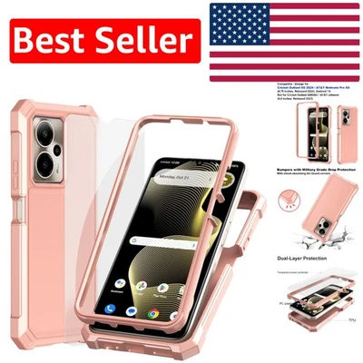 Estuche resistente de grado militar con esquinas a prueba de golpes para AT&T Motivate Pro 5G Foto 1 de 4