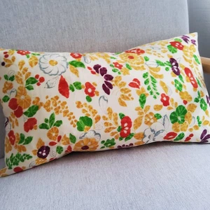 Glow 12x20 Kimono Remake Silk Decorative Accent Throw Pillow Case Cover - Picture 1 of 6