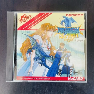 Dragon Spirit Namcot 1988 PC Engine HuCARD Japanese Version Shooter Retro Games - Bild 1 von 4