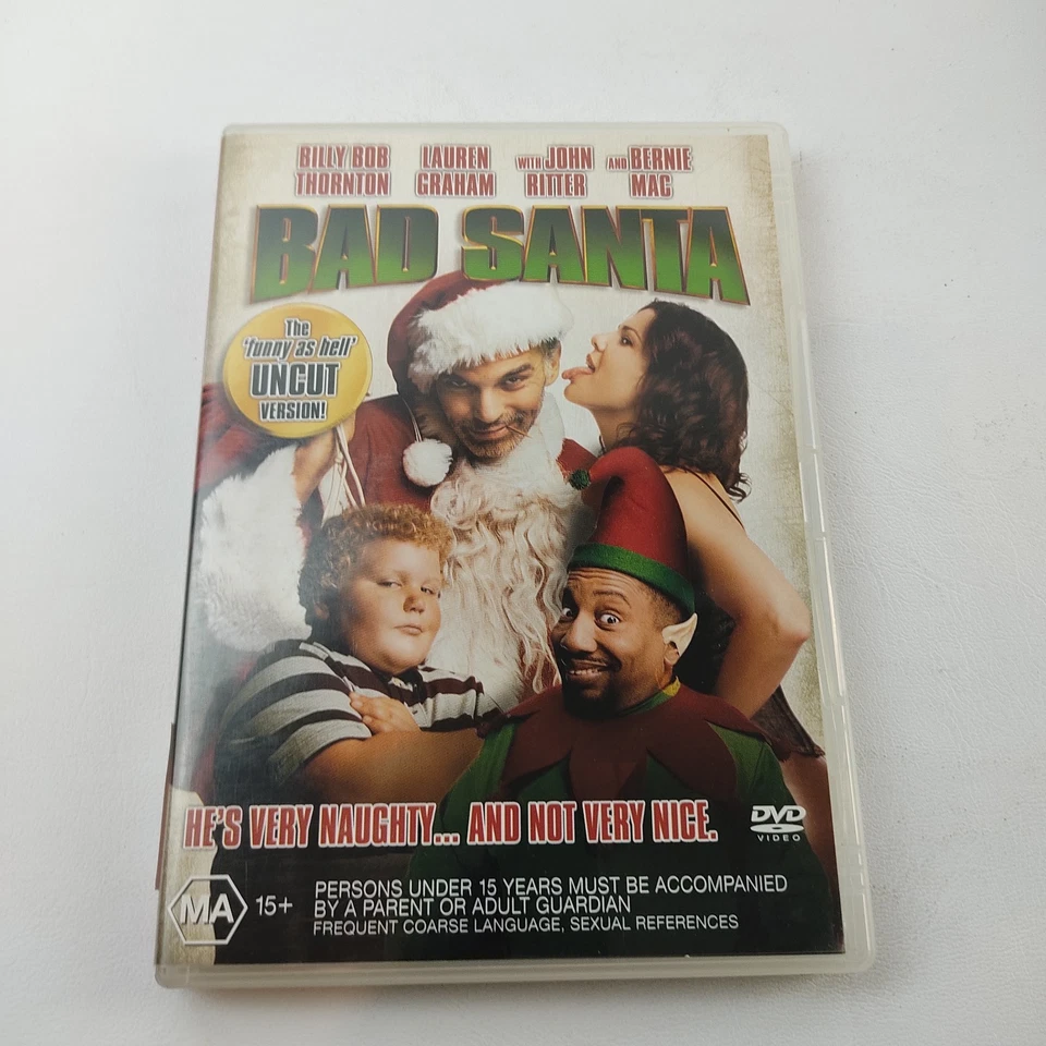Bad Santa - Billy Bob Thornton, Lauren Graham, Bernie Mac - New & Sealed DVD - Image 1 of 4