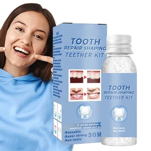 Dauerhaft starke Zähne, Zahnreparatur, Zahnzement, Hohlraumfüllungsset, künst - Bild 1 von 12
