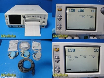 Monitor fetal/materno GE Corometrics 259A com transdutor e cabos EUA+Toco ~ 38676 - Imagem 1 de 4