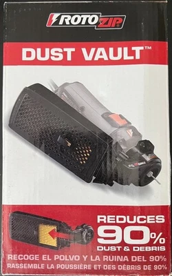 RotoZip DM10‑10 DustVaultFilter Attachment SpiralSaw Tools CollectorCanister New - Image 1 of 4