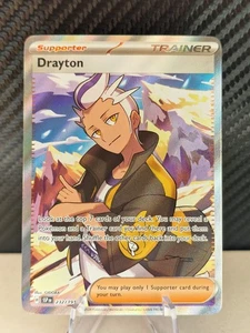 Pokemon TCG Drayton Full Art Surging Sparks 232/191 English Holo - Picture 1 of 1