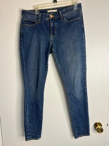 LEVIS 711 SKINNY WOMENS JEANS DARK WASH MID-RISE 31X30 (HEM IS CUT) - Picture 1 of 9