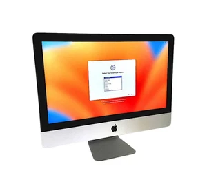 Apple iMac 2017 AiO, 21,5" 4K, Core i5 7ème génération, 8 Go RAM, disque dur 1 To, Ventura - Photo 1/6