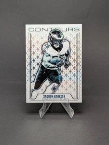 2024 Panini Phoenix - Contours Saquon Barkley #CON-SBY Lazer - Bild 1 von 2