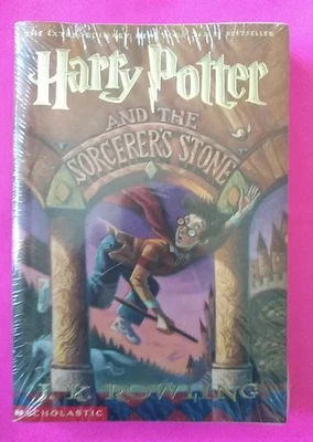 Harry Potter and the Sorcerers Stone JK Rowling Paperback 1st Scholastic Edition - Image 1 of 4