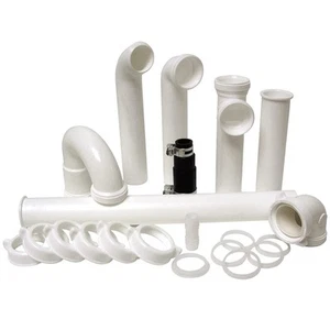Complete 1 1/2" O.D. Garbage Disposal Installation Kit, White (12 Pack) - Bild 1 von 1