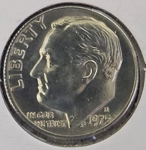 Rare 1975 d roosevelt dime - Picture 1 of 2