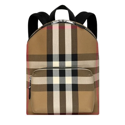 Mochila de lona Burberry House Check Jeff beige 80845501 140168894 Foto 1 de 4