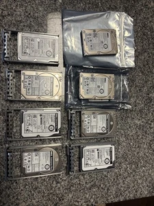 Dell Enterprise Plus HDD 1.2 TB SAS Lot (8) - Afbeelding 1 van 7
