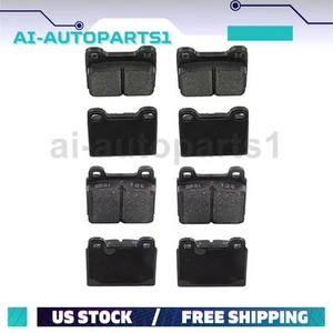 For 1968 1969 1970 1971 1972 1973 Mercedes-Benz 220 Pair Front + Rear Brake Pads - Picture 1 of 7