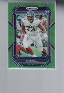 2022 Panini Prizm - Rookies Evan Neal #367 Green Prizm (RC) - Picture 1 of 2