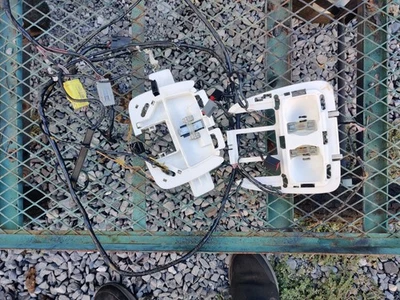 Lincoln LS 2000-02 carcasa de luz de cúpula delantera y trasera con arnés de cableado OEM Foto 1 de 4