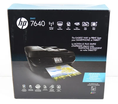 HP Envy 7640 Wireless All-In-One Inkjet Photo Printer Copier Scanner BRAND NEW! - Image 1 of 4