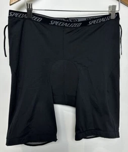 Specialized Mens Black Padded Bike Shorts Size XL - Picture 1 of 4
