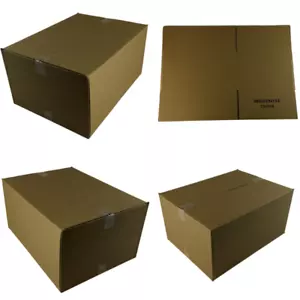 12x9x6" ANY QTY (305x229x152mm) Small Double Wall Cardboard Boxes/Parcel/Posting - Picture 1 of 7