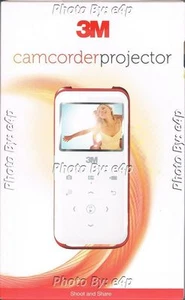 3M SHOOT & SHARE CAMCORDER PROJECTOR CP45R 720P BRAND NEW FACTORY SEALED RETAIL! - Picture 1 of 7