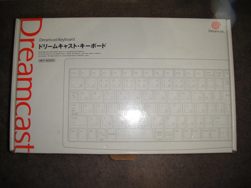 SEGA Dreamcast Skeleton Keyboard HKT-4000 - Import Japan - USA  Seller - Image 1 of 4
