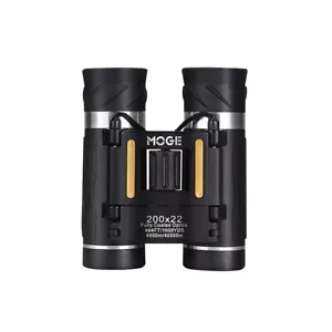 Portable 200x22 Mini Binoculars 484FT/1000YDS HD Optical BAK4 FMC Hunting Hiking - Picture 1 of 6