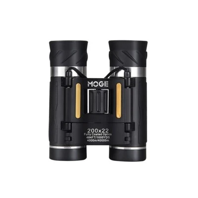 Portable 200x22 Mini Binoculars 484FT/1000YDS HD Optical BAK4 FMC Hunting Hiking - Image 1 of 4