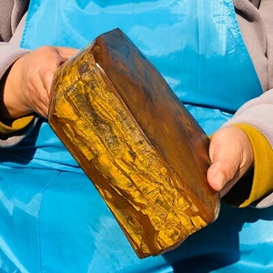 8.07LB Natural tiger's-eye rough raw stone rock specimrn Madagascar polish 103 - Picture 1 of 16