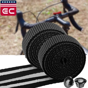 Bicycle Handlebar Tape Cycling Road Bike Soft EVA Non-Slip Handle Bar Wrap Strap - Picture 1 of 8