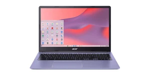 Acer 15.6" Chromebook 315 Laptop Intel Processor N4500 4GB RAM 64GB Purple - Picture 1 of 6