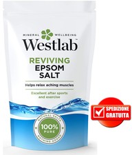 ✅ SALE DI EPSOM NATURALE AL 100% BAGNO E CURA PERSONALE COSMETICA 1Kg