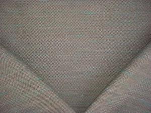 2Y Marvic of London 5908-1 Lustria Teal Linen Textured Weave Upholstery Fabric - Picture 1 of 3