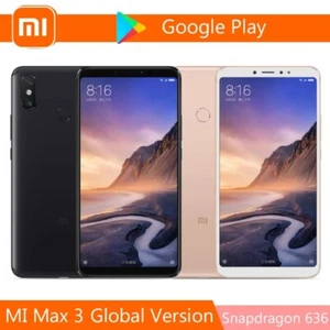 NUEVO Teléfono Xiaomi Mi Max 3 Dual SIM 6.9" 128GB 64GB 12MP Android Versión Global - Imagen 1 de 15