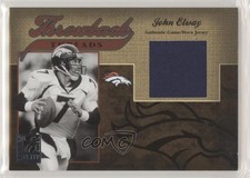 2005 Donruss Elite Throwback Threads /150 John Elway #TT-7 HOF