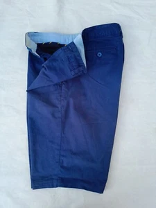 Polo Ralph Lauren Chino Shorts Mens 30in Dark Blue Youth's 18 - Picture 1 of 10