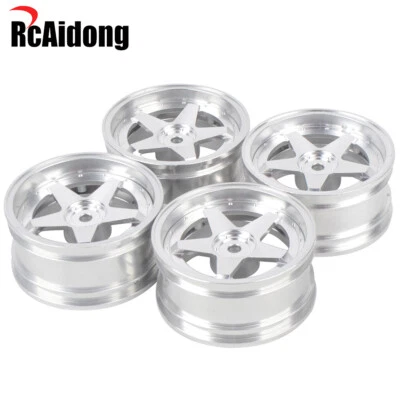 Aluminum Wheel Hubs Adjustable Offset for RC 1/10 On Road Drift Touring Car Tire - Image 1 of 4