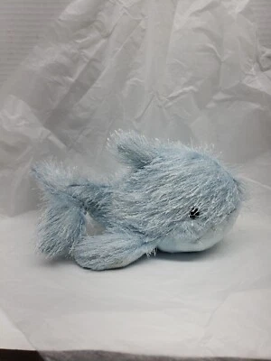 Ganz Webkinz Blue Whale Plush HM356 Fuzzy Stringy Retired Clean NO CODE - Image 1 of 4