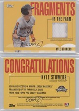 2020 Topps Pro Debut Fragments of the Farm Kyle Stowers #LJ
