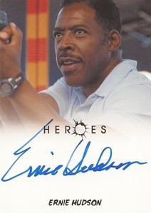 Heroes Archives - Ernie Hudson as Captain Lubbock Autograph Card