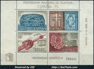 SPANIEN BLOCK NR. 26 NEU ** OHNE SCHARNIER - Bild 1 von 1
