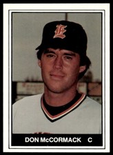 1982 TCMA Evansville Triplets Don McCormack Evansville Triplets #12